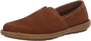 BORN Womens Naya Leather Slip On Boat Shoes