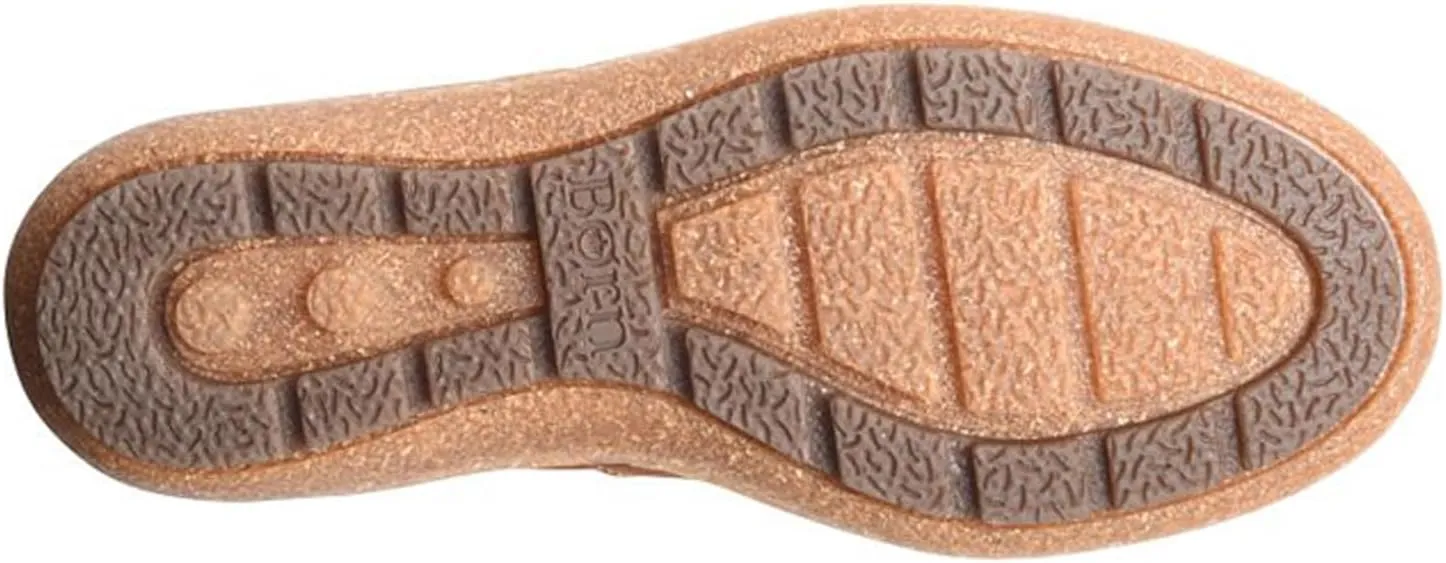 BORN Womens Naya Leather Slip On Boat Shoes
