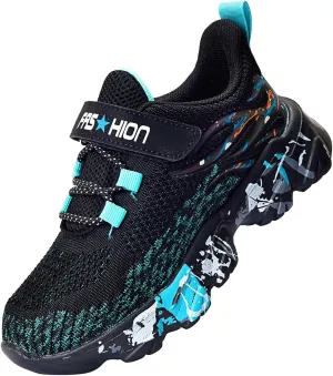 Boys Girls Sneakers Slip On Athletic Running Shoes