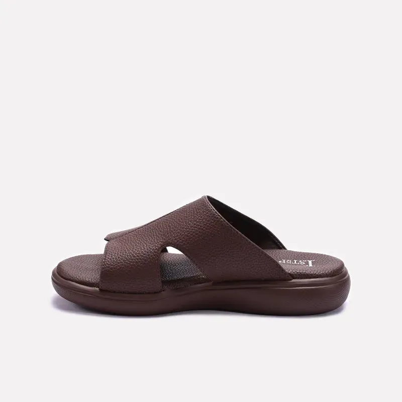 Brown Comfy Casual Slippers 0151087