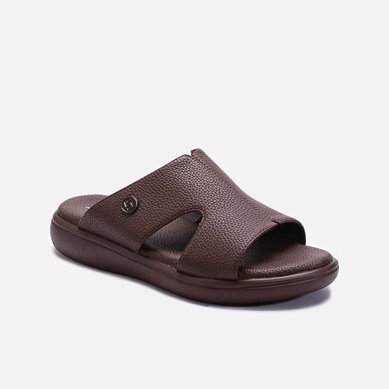 Brown Comfy Casual Slippers 0151087
