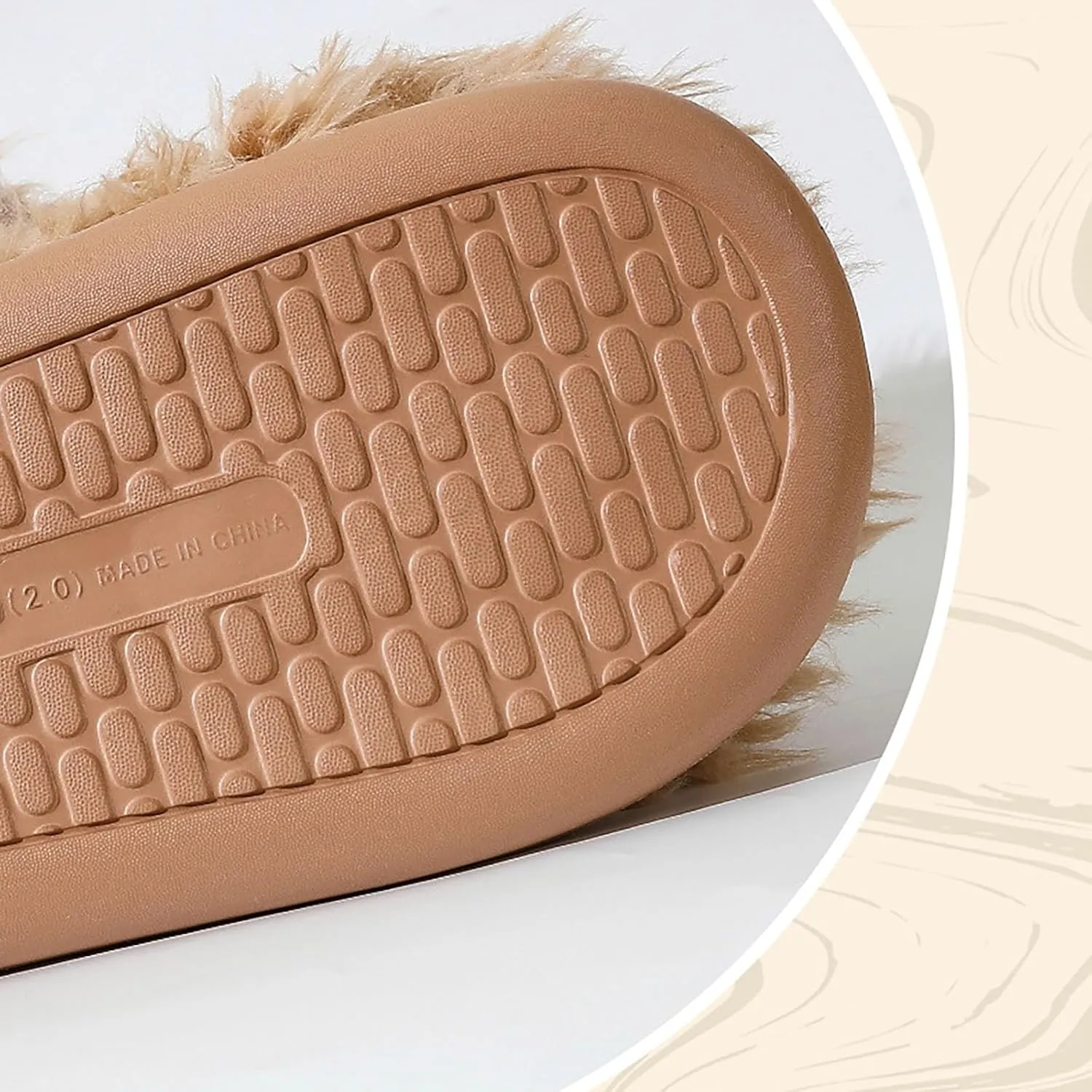 Bunny Animal Slippers for Women and Men Cute Bow Fuzzy Fluffy Comfy Funny Furry Rabbit House Slipper for Indoor Outdoor