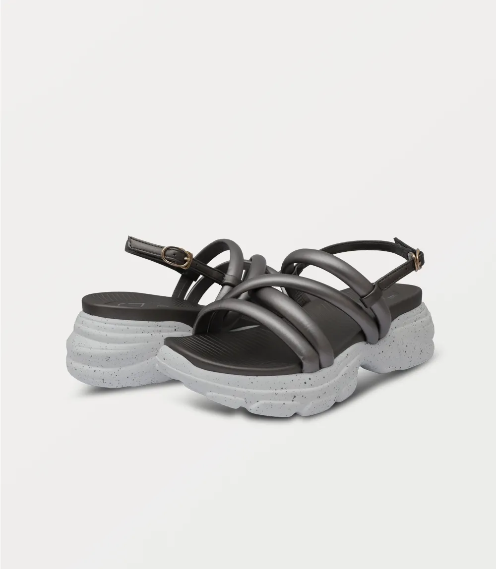BW10407-PEWTER-Women Comfort Sandal