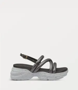 BW10407-PEWTER-Women Comfort Sandal