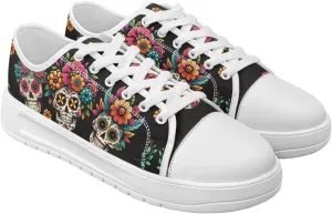 Canvas Shoes for Women Classic Mesh Breathable Lightweight Non-Slip Sneakers Slip On Tennis Walking Shoes US 5.5-13.5