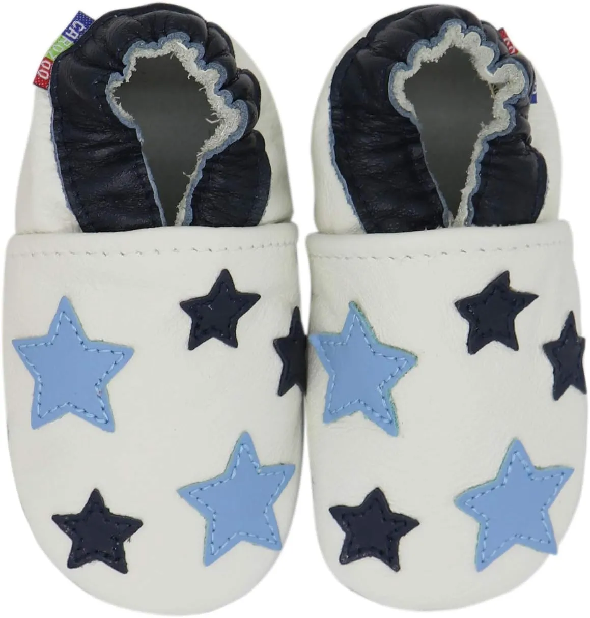 Carozoo Baby Shoes Slippers Leather Soft Sole Kids Toddlers Infants Child up to 6 Years Old
