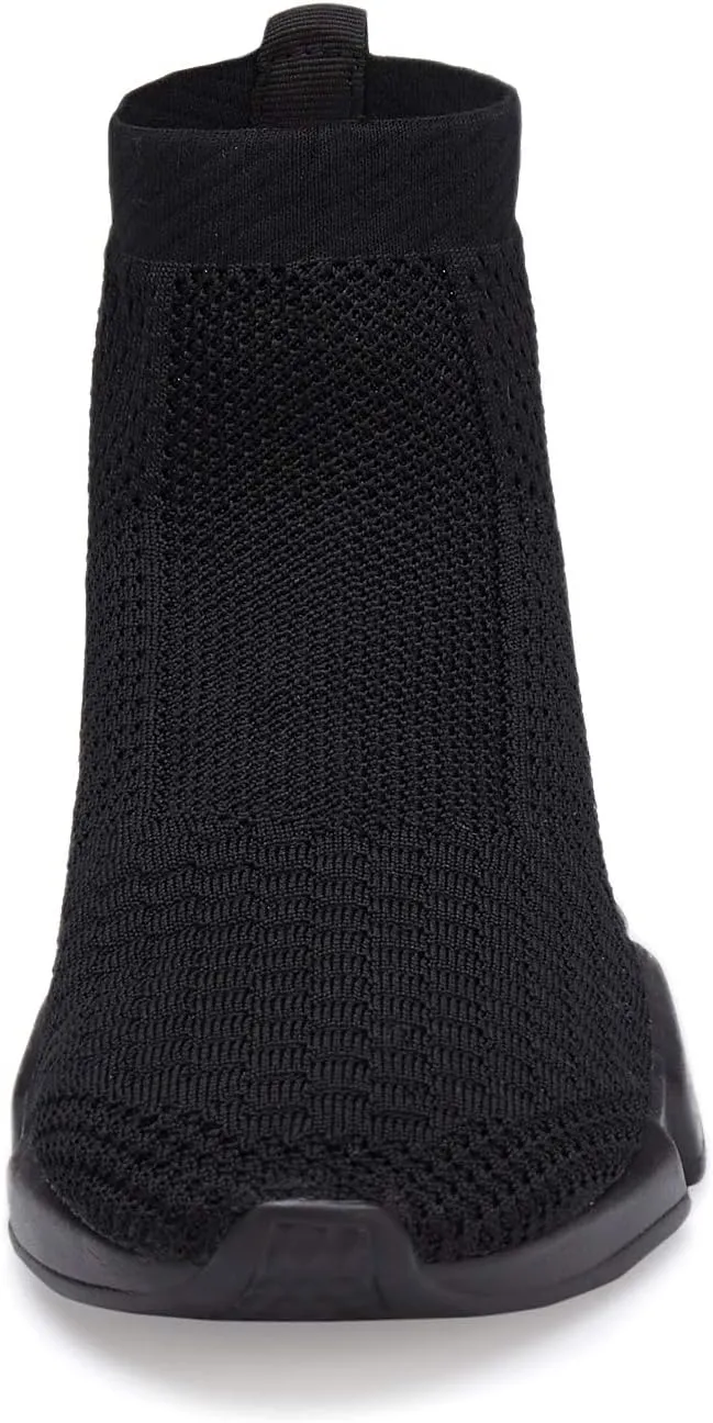 Casbeam Men's Running Knit Comfortable Lightweight Breathable Casual Sports Shoes Fashion Sneakers Slip-On Walking Shoes