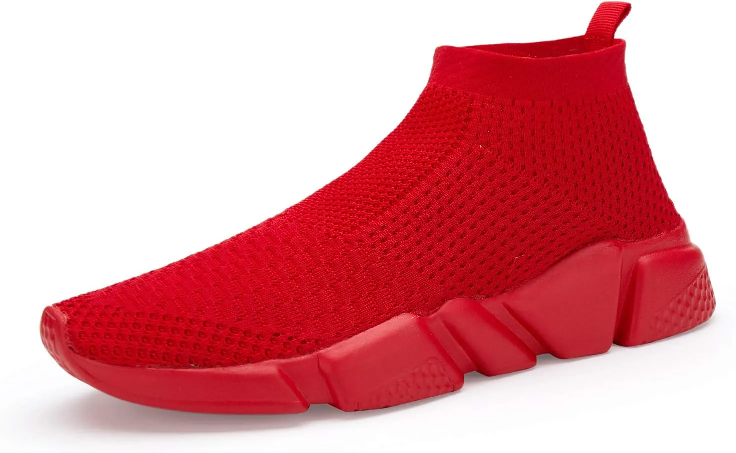 Casbeam Men's Running Knit Comfortable Lightweight Breathable Casual Sports Shoes Fashion Sneakers Slip-On Walking Shoes