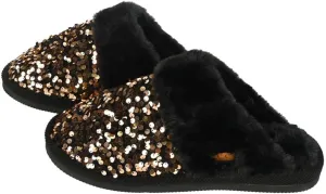 C.C Multi-Option Colorful Slip-On Slippers With Faux Fur Lining Indoor-Outdoor House For Women