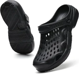 CERYTHRINA Mens Garden Clogs Lightweight Breathable Slip on Sandals Fashions Pool Beach Shoes Non Slip Home Clogs Slippers
