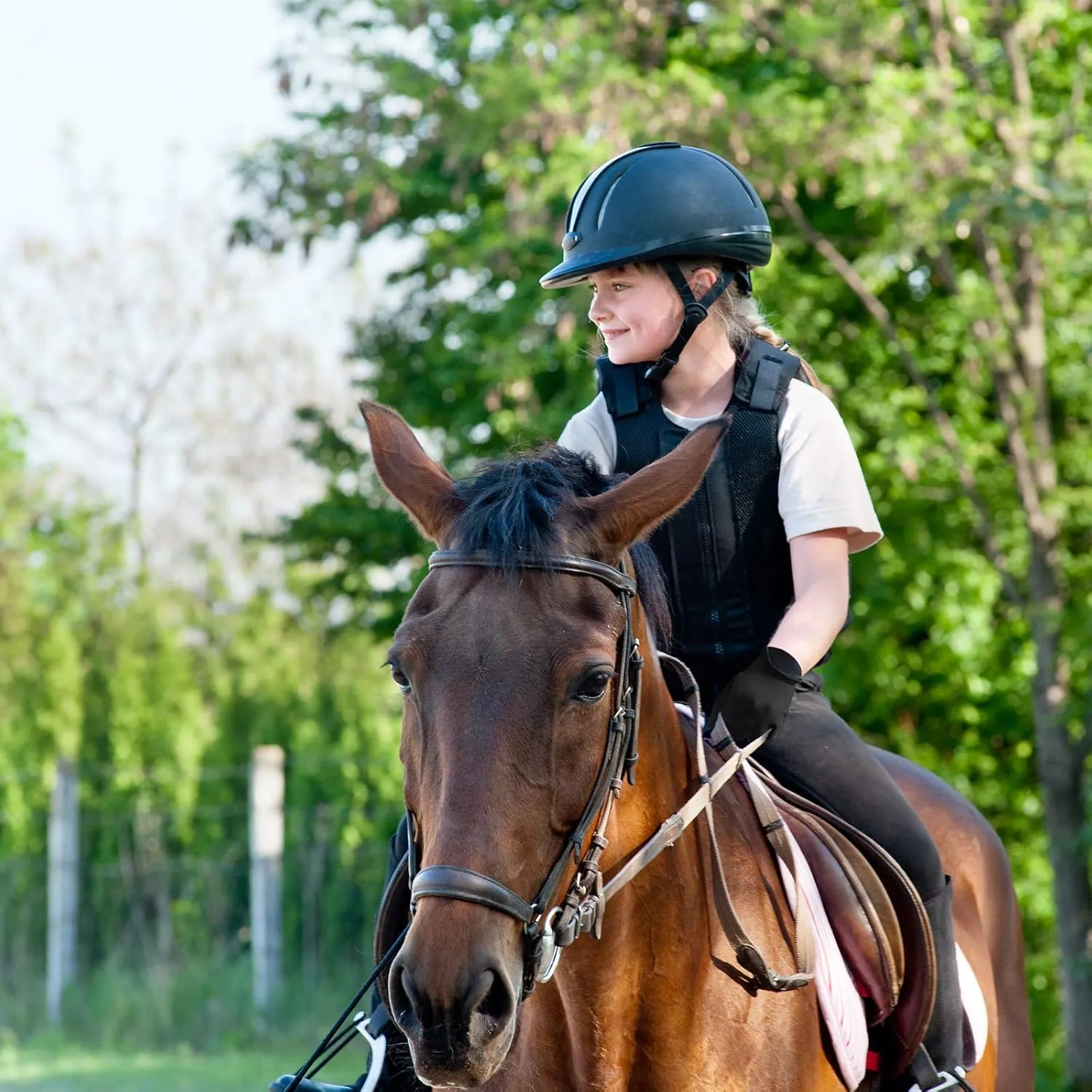 ChinFun Kids Horse Riding Gloves Equestrian Horseback Gloves for Youth Children Boys Girls Outdoor Biking Cycling Running