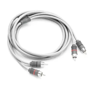 Clarion CMC-GRYAIC2-6 6' 2-Channel Marine Grade RCA Style Audio Interconnect