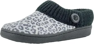 Clarks Angelina Women's Knitted Collar Clog Slipper