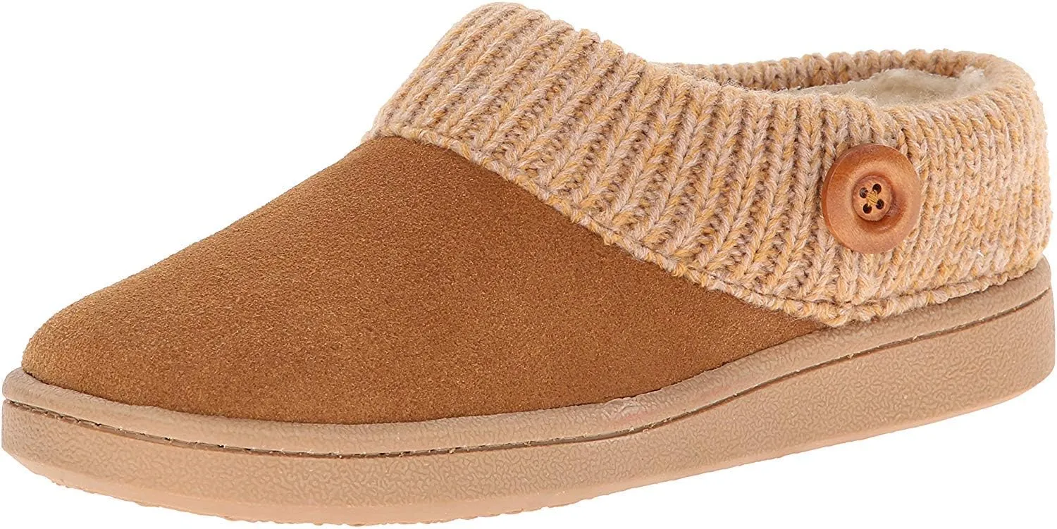 Clarks Angelina Women's Knitted Collar Clog Slipper
