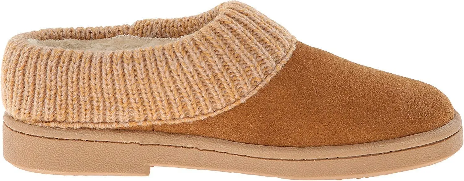 Clarks Angelina Women's Knitted Collar Clog Slipper