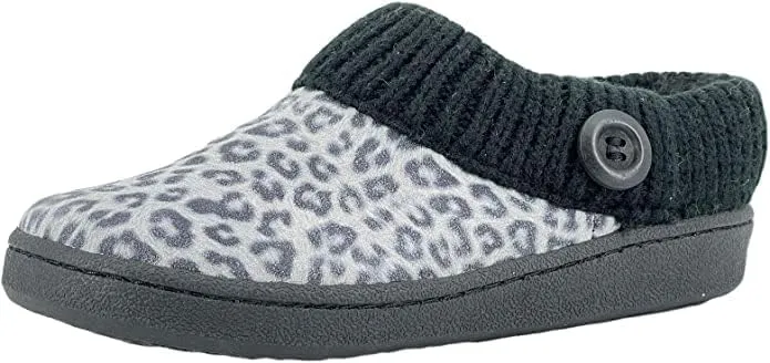 Clarks Angelina Women's Knitted Collar Clog Slipper