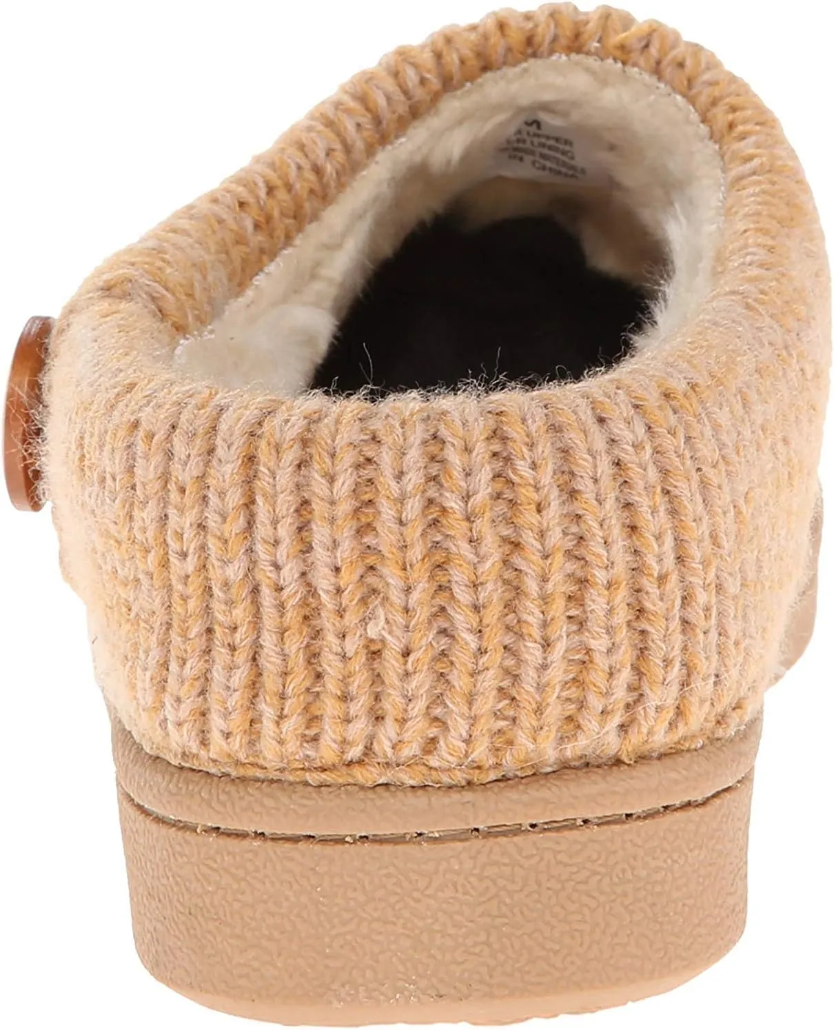 Clarks Angelina Women's Knitted Collar Clog Slipper