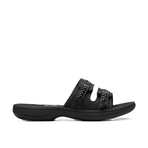 Clarks Women's Breezey Eve Sandals Black / Black Sandal