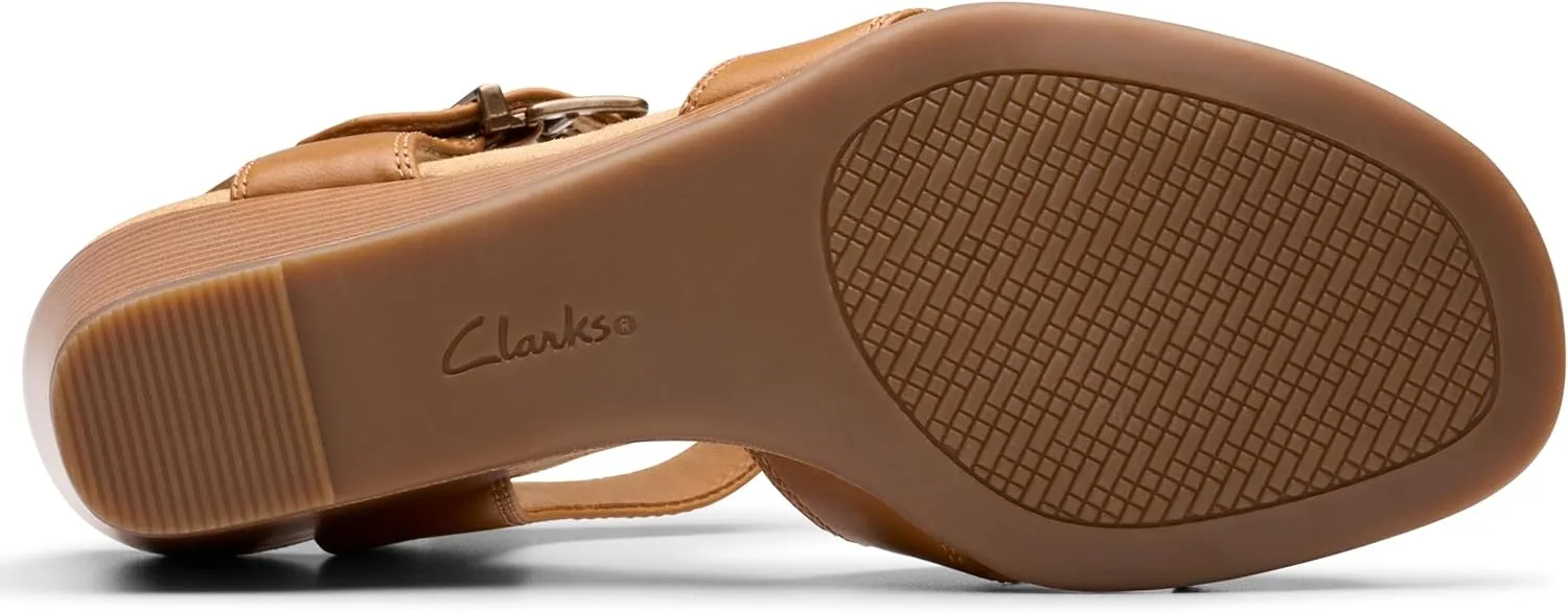 Clarks Women's Emmalae Iris Heeled Sandal