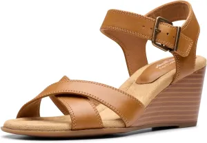 Clarks Women's Emmalae Iris Heeled Sandal