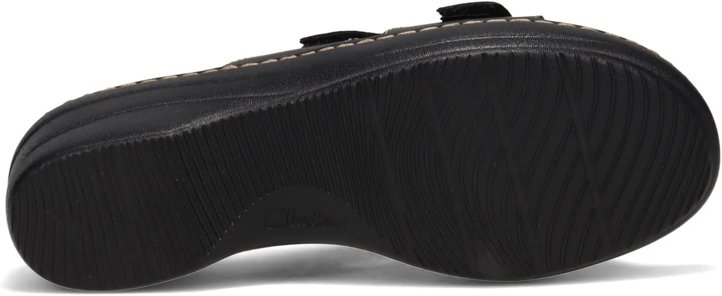 Clarks Women's Merliah Karli Sandal, Black, 7
