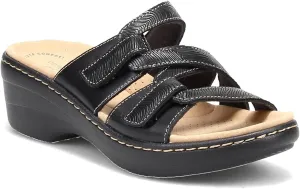 Clarks Women's Merliah Karli Sandal, Black, 7
