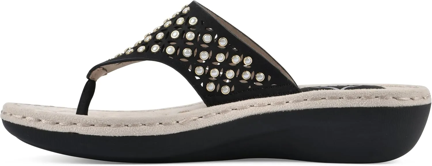 CLIFFS BY WHITE MOUNTAIN Women's Camila Flip-Flop