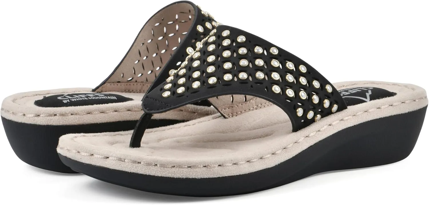 CLIFFS BY WHITE MOUNTAIN Women's Camila Flip-Flop