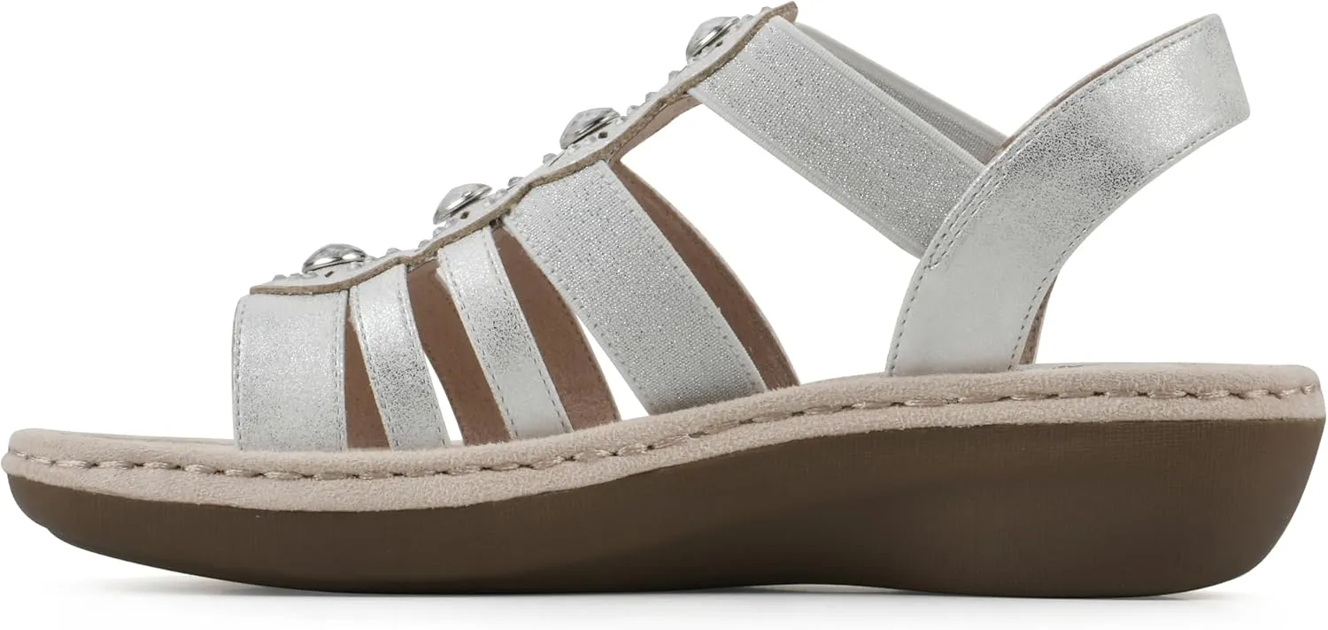 CLIFFS BY WHITE MOUNTAIN Women's Camryn Wedge Sandal