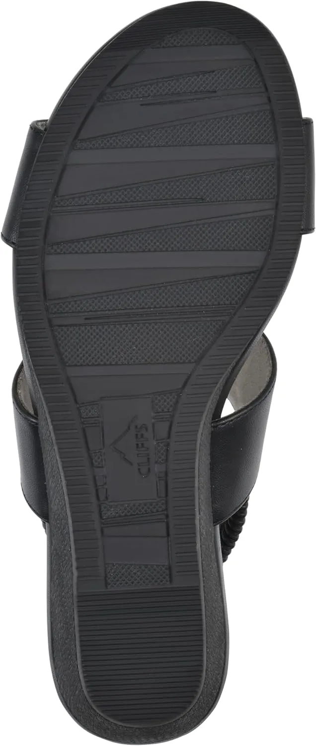 CLIFFS BY WHITE MOUNTAIN Women's Candea Wedge Sandal