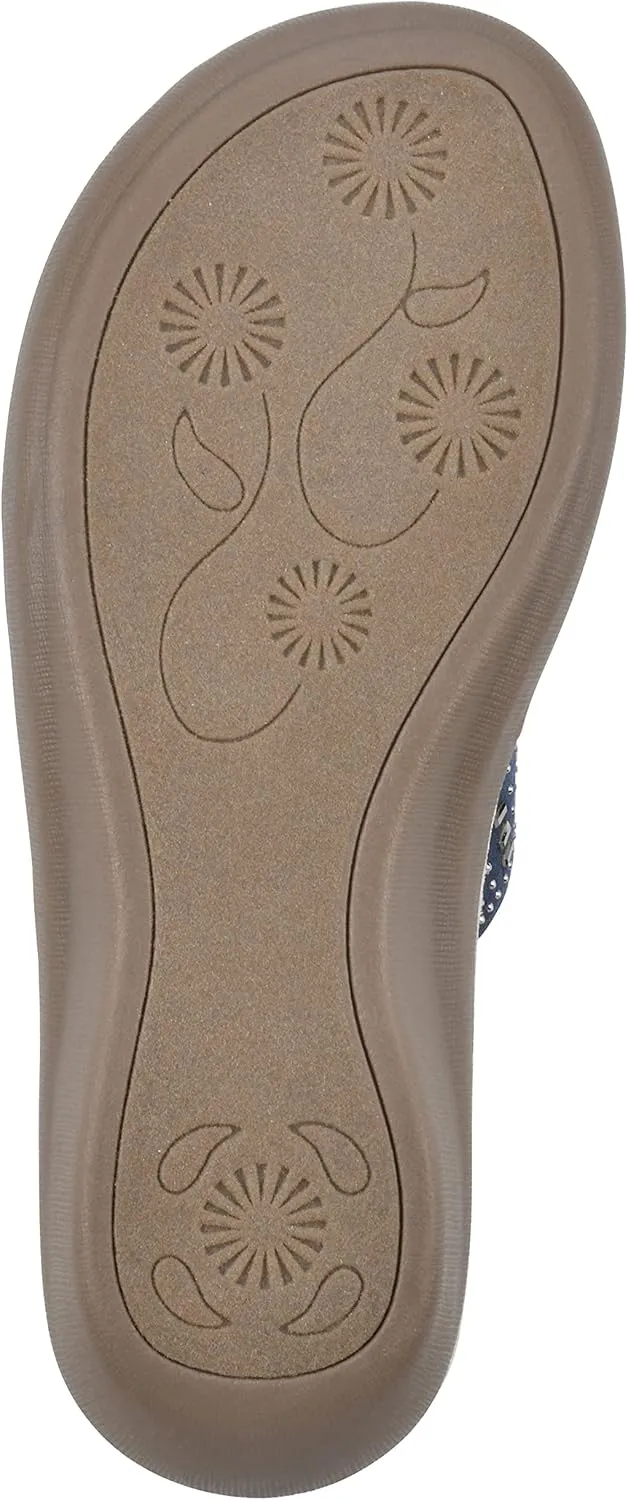 CLIFFS BY WHITE MOUNTAIN Women's Cienna Mini Wedge Flip Flop Sandal