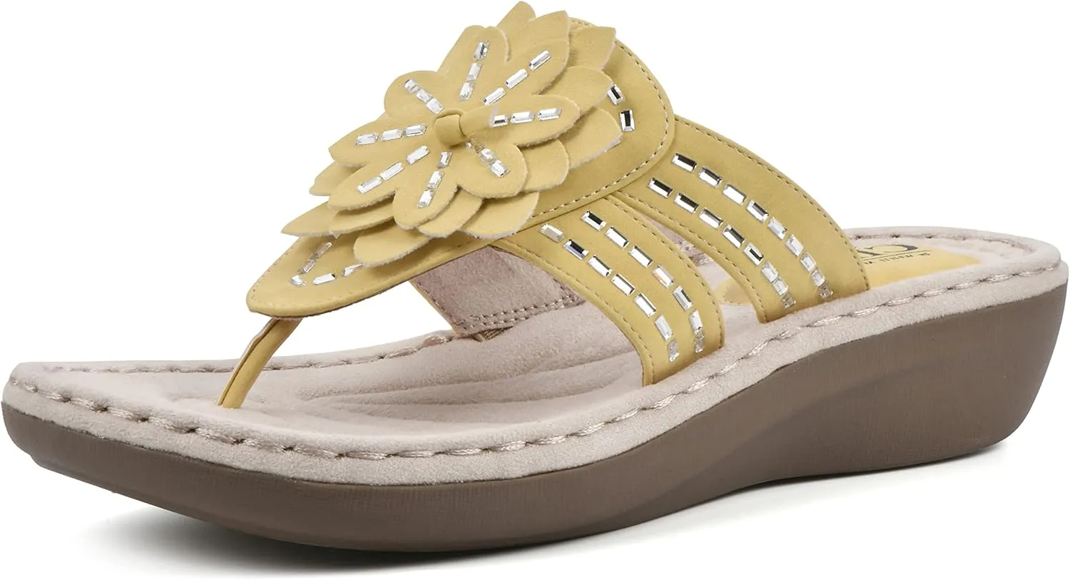 CLIFFS BY WHITE MOUNTAIN Women's Cupcake II Wedge Sandal