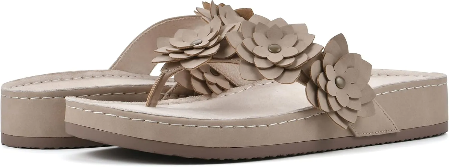 CLIFFS BY WHITE MOUNTAIN Women's Hot Spot Flip-Flop Sandal