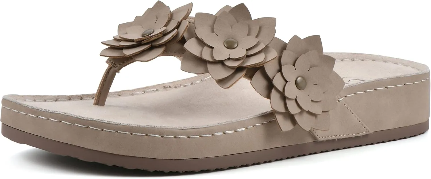 CLIFFS BY WHITE MOUNTAIN Women's Hot Spot Flip-Flop Sandal