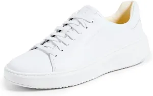 Cole Haan Men's Grandpro Topspin Golf Sneaker, Optic White/Optic White, 10.5
