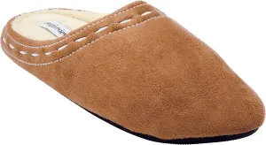 Comfortview Women's Wide Width Stitched Clog Slipper