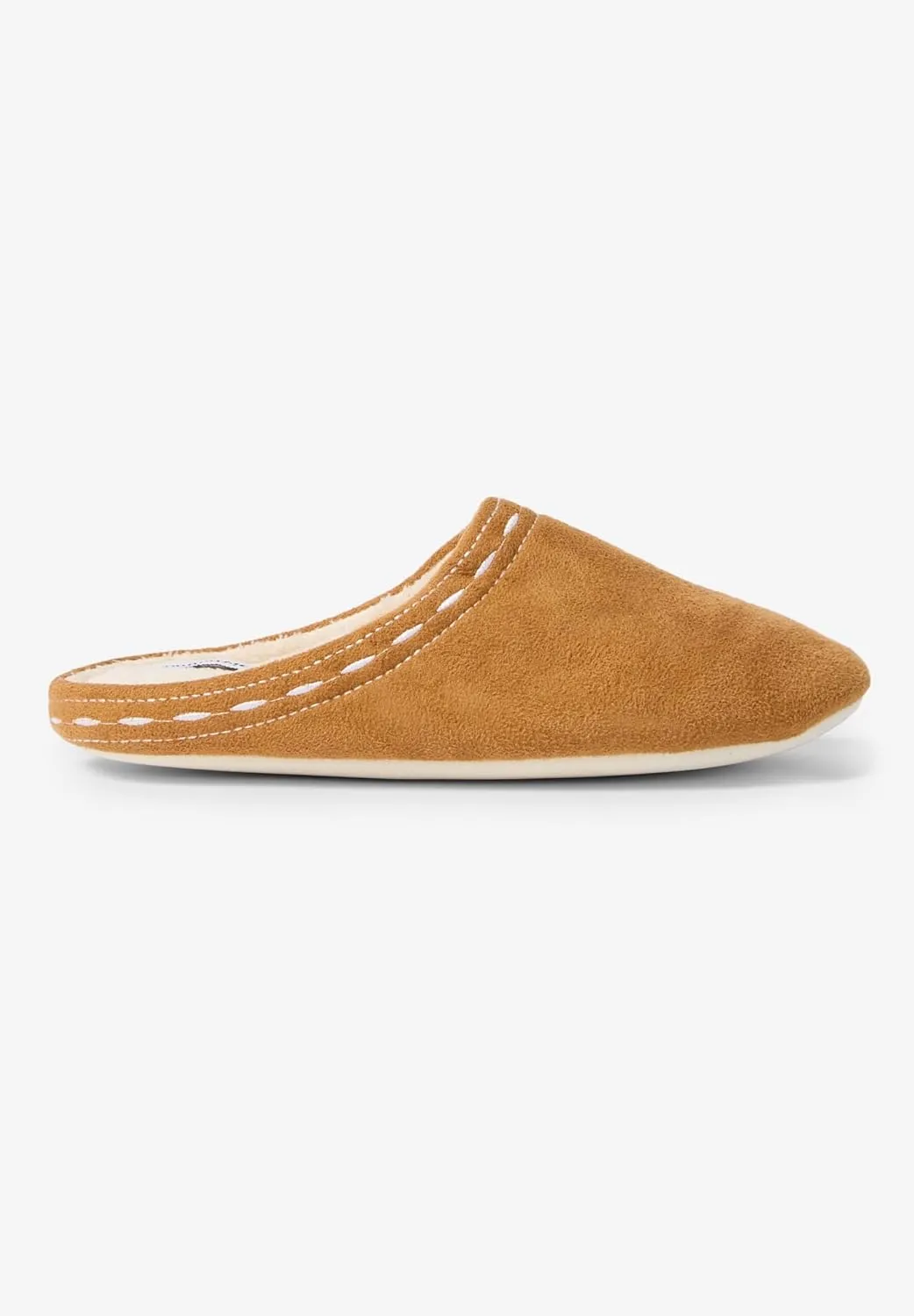 Comfortview Women's Wide Width Stitched Clog Slipper