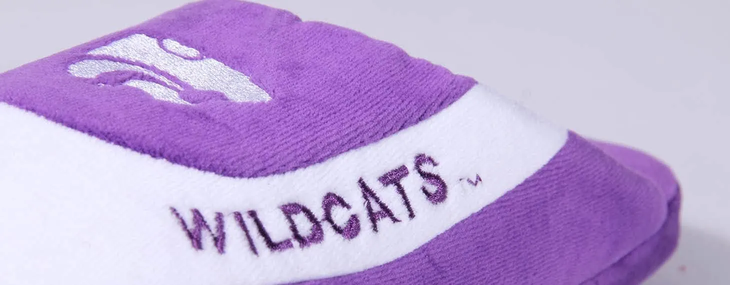 Comfy Feet NCAA Low Pro Stripe Slip On Slippers