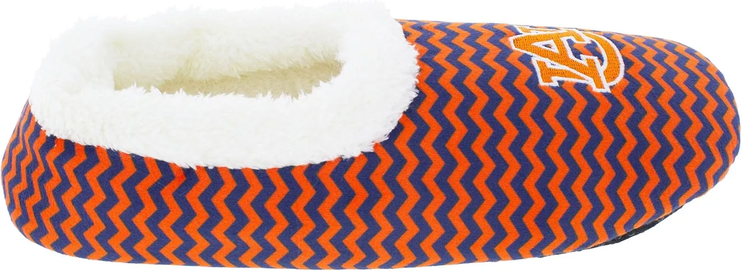 Comfy Feet NCAA Slip On Chevron Pattern Slippers