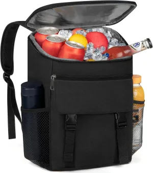 Cooler Backpack Soft Insulated Leak Proof 30/40/50/54 Cans Insulated Backpack Cooler Portable Picnic Camping Beach Hiking BBQ Lunch Backpack for Men and Women