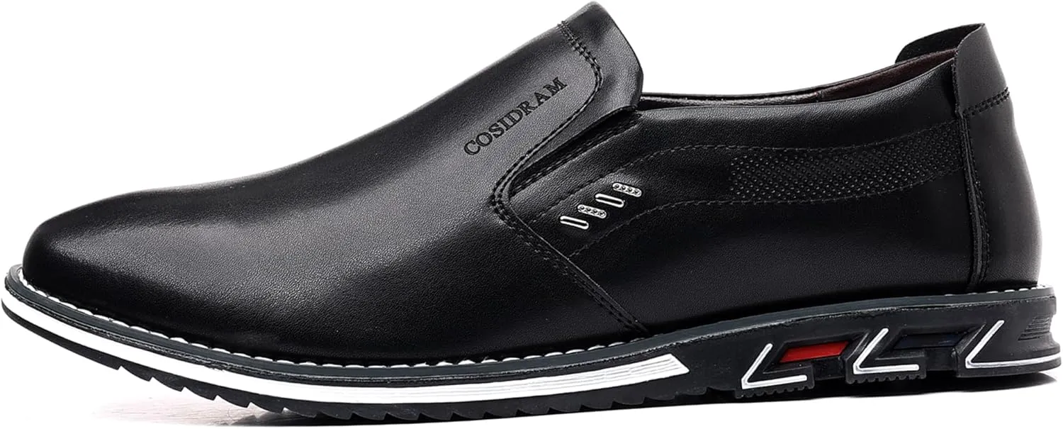 COSIDRAM Mens Casual Shoes Slip on Loafers Lightweight Hollow Out Breathable Male Shoes
