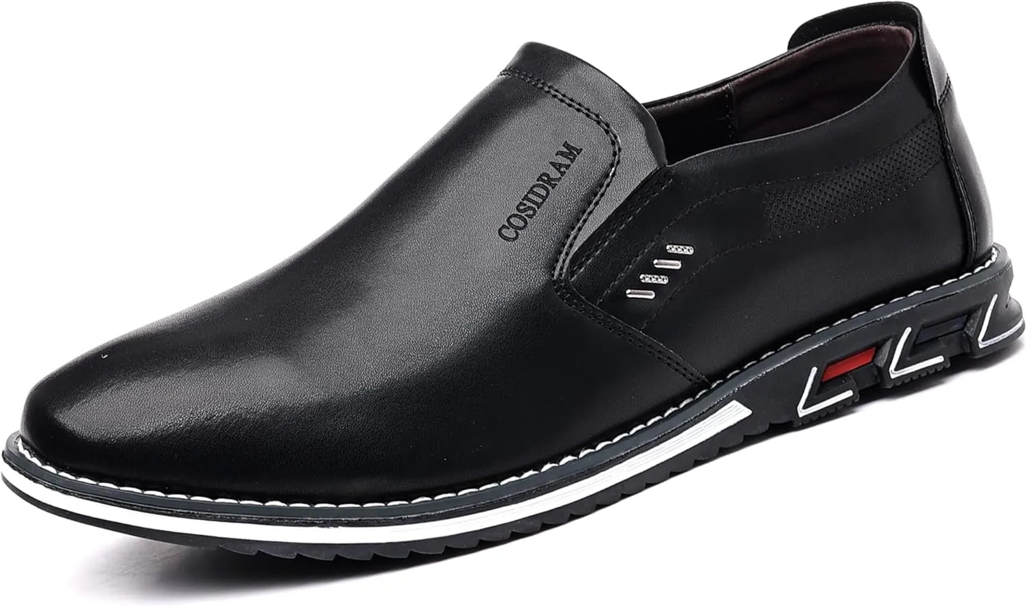 COSIDRAM Mens Casual Shoes Slip on Loafers Lightweight Hollow Out Breathable Male Shoes