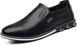 COSIDRAM Mens Casual Shoes Slip on Loafers Lightweight Hollow Out Breathable Male Shoes