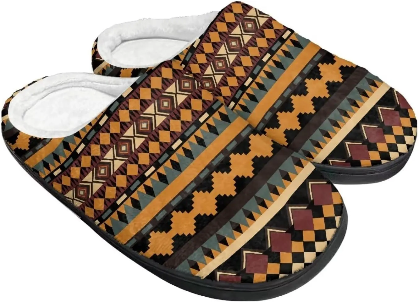 Cozy Slippers for Women - Indoor and Outdoor Cotton Slippers House Shoes with Anti-Skid Sole, Gifts for Women Men