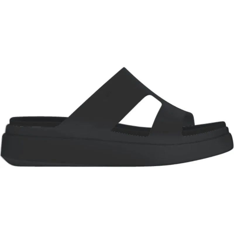 Crocs Womens Black Slip-On Sandals 209409-001