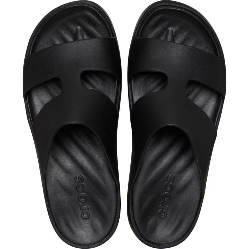 Crocs Womens Black Slip-On Sandals 209409-001