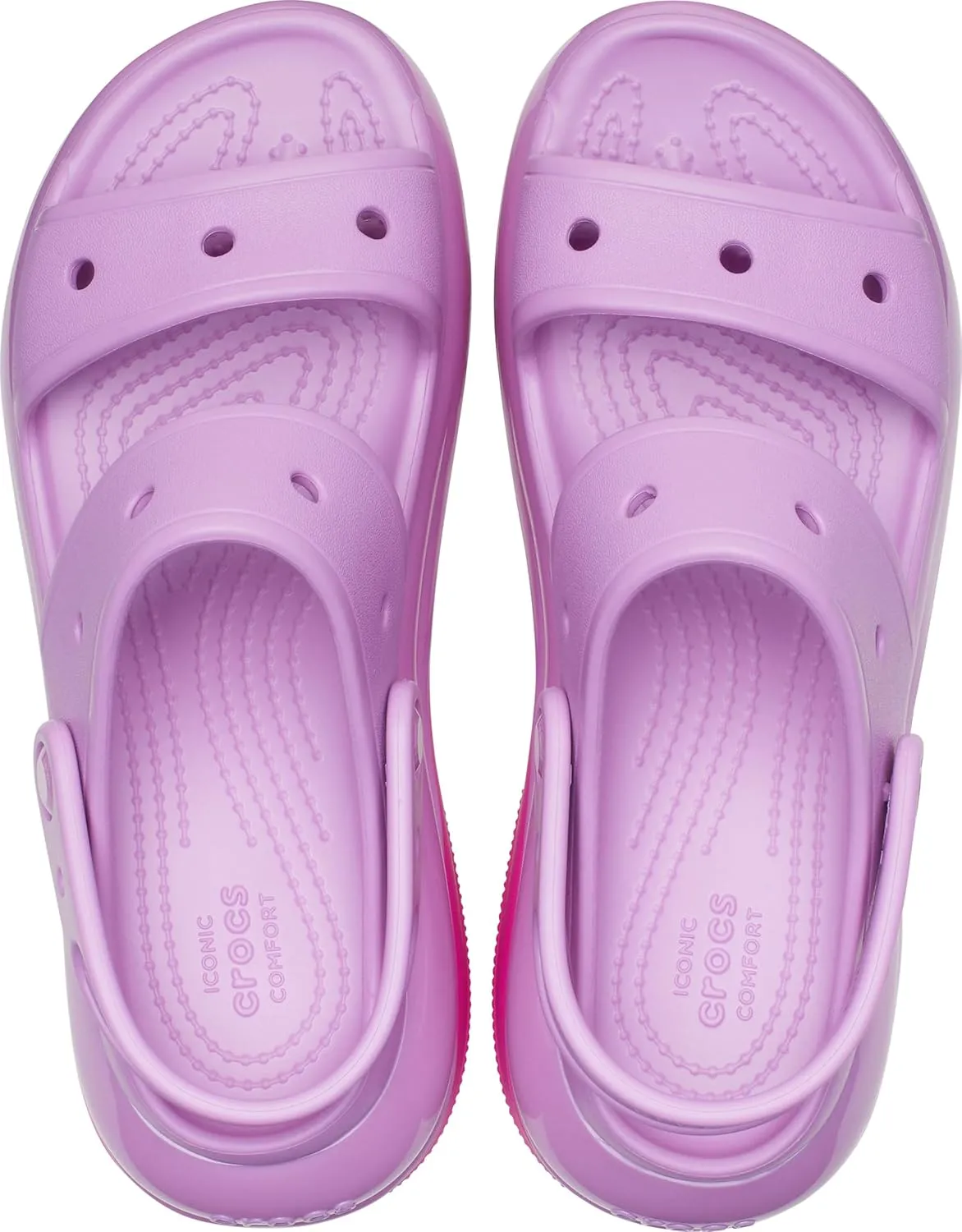 Crocs Women's Classic Mega Crush Sandal Wedge