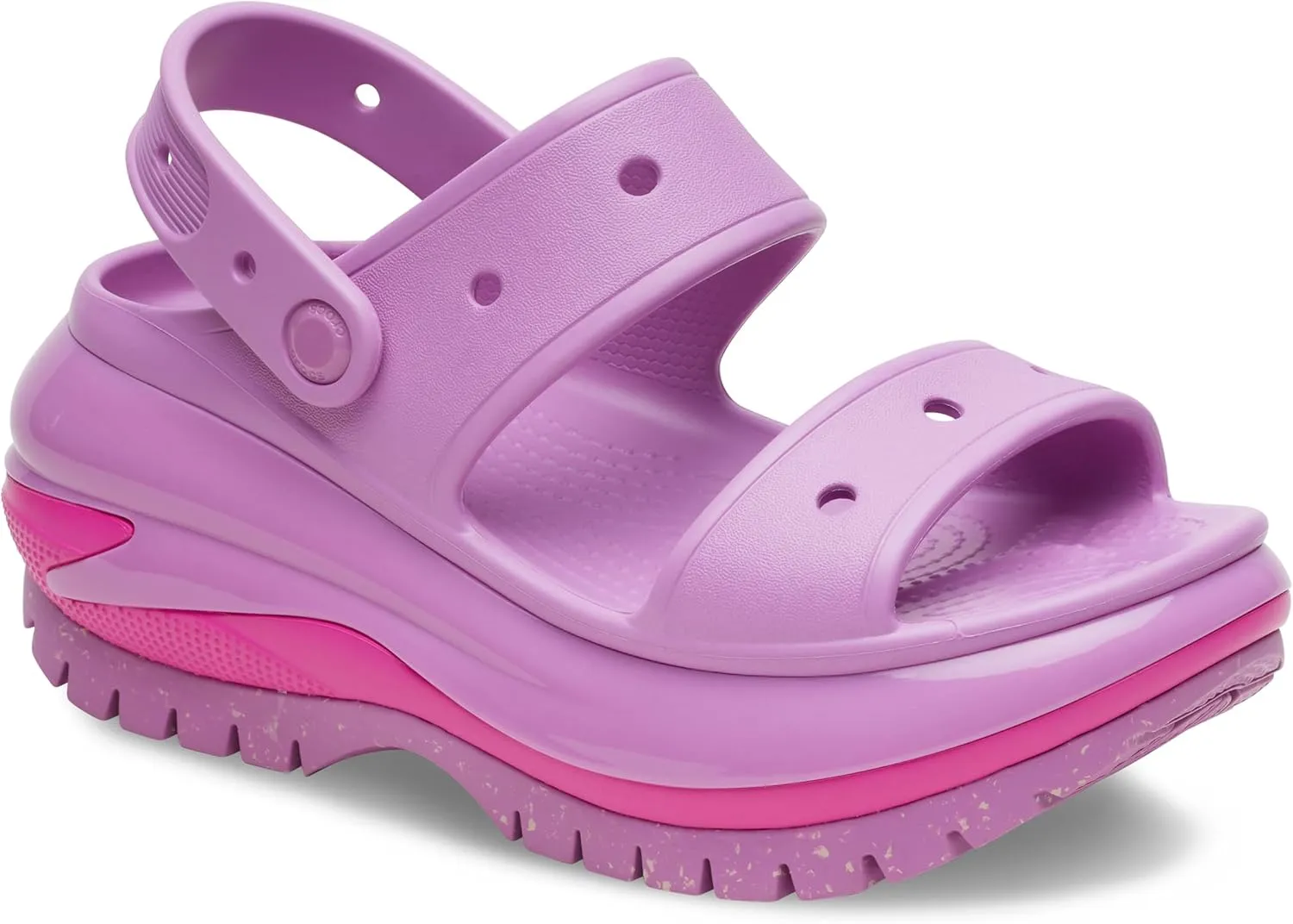Crocs Women's Classic Mega Crush Sandal Wedge