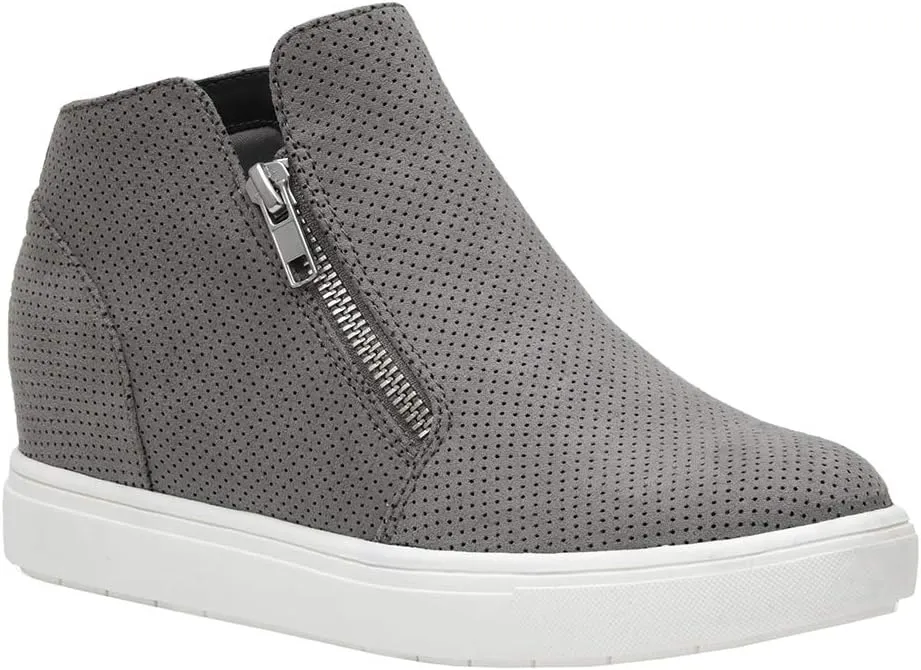 CUSHIONAIRE Women's Hart Hidden Wedge Sneaker  Wide Width Available