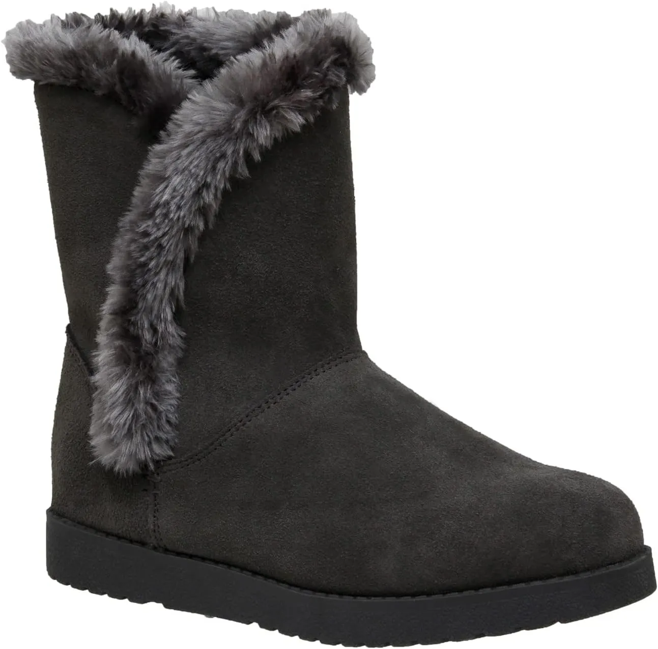 CUSHIONAIRE Women's Heather pull on boot  Memory Foam